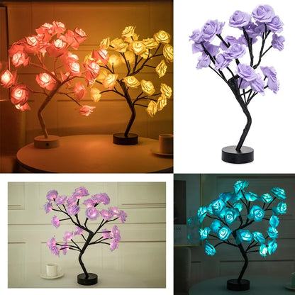 Trend Vivo LED Rose Flower Table Lamp