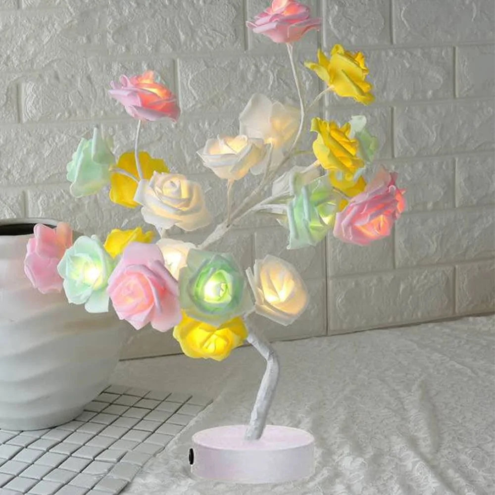 Trend Vivo LED Rose Flower Table Lamp