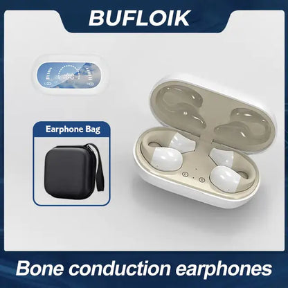 Bluetooth 5.2 Bone Conduction Earphone Ear Clip