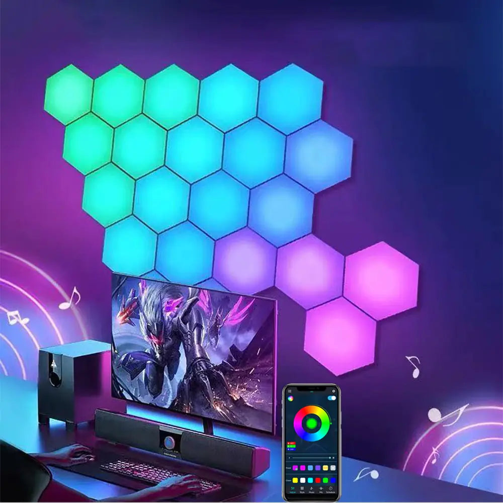 Trend Vivo LED Hexagonal Indoor Night Light