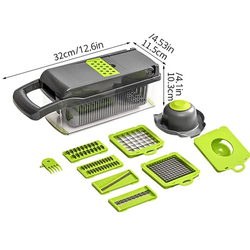 12 in 1 Multifunctional Vegetable Slicer Cutter