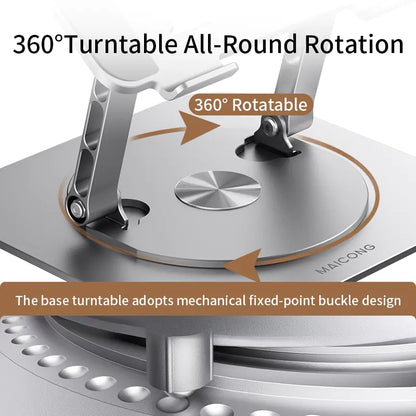 Aluminum Alloy Rotating Laptop Stand