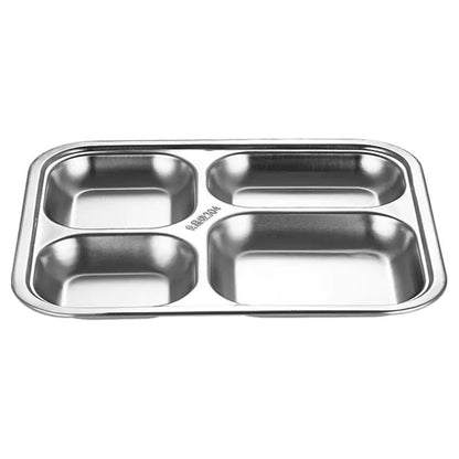 Trend Vivo 3/4/5 Sections Stainless Steel Food Plate