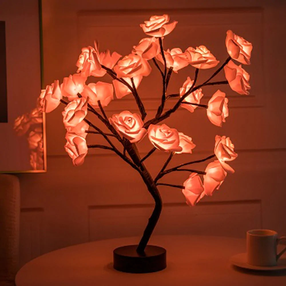 Trend Vivo LED Rose Flower Table Lamp