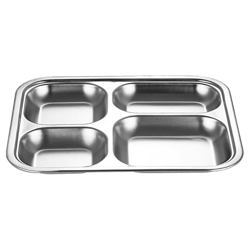 Trend Vivo 3/4/5 Sections Stainless Steel Food Plate