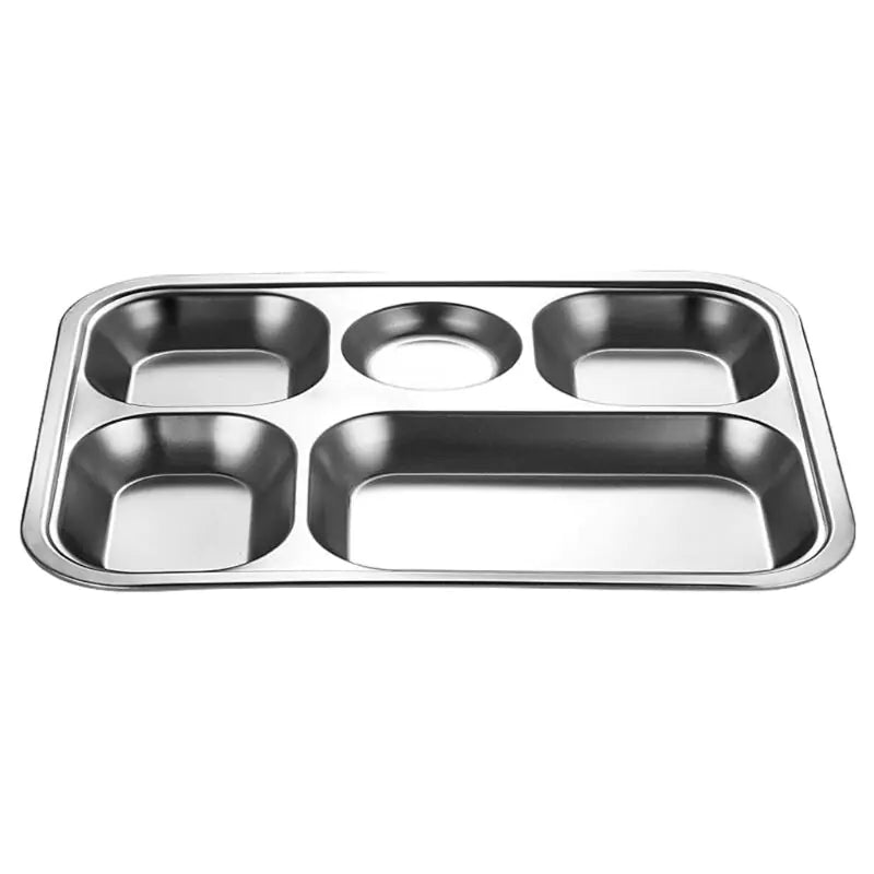 Trend Vivo 3/4/5 Sections Stainless Steel Food Plate