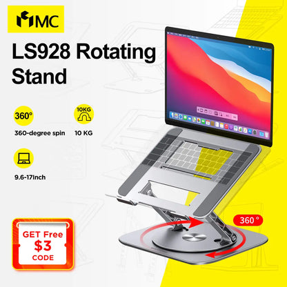 Aluminum Alloy Rotating Laptop Stand