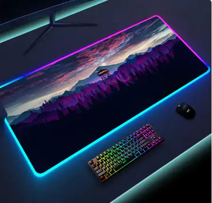 Luminous LED Lighting Mouse Pad