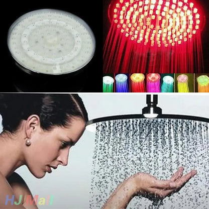 RGB LED Light Shower Head