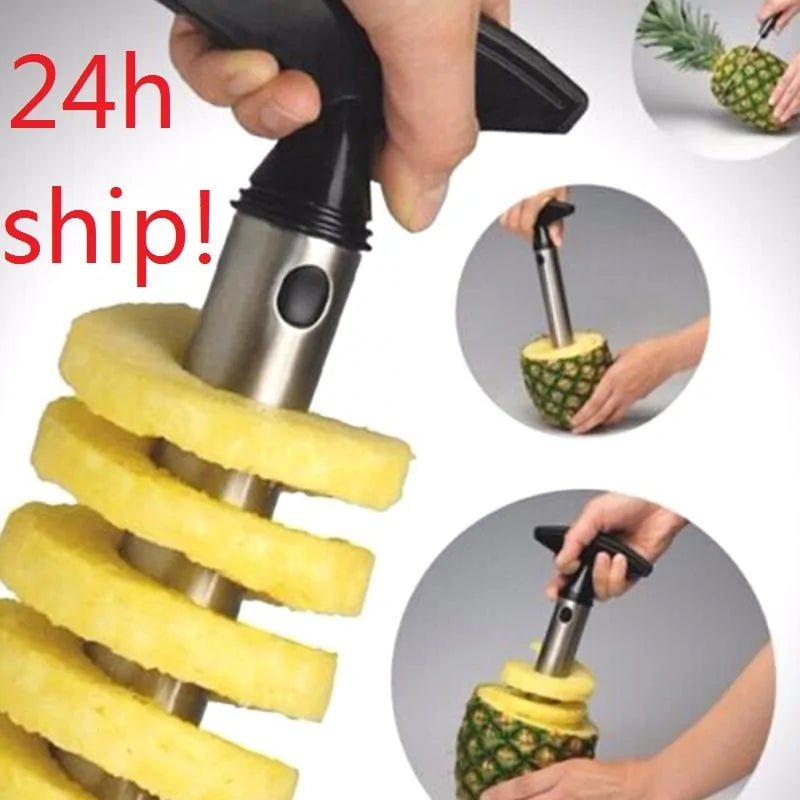 Trend Vivo Stainless Steel Pineapple Corer-Slicer