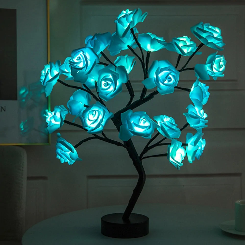 Trend Vivo LED Rose Flower Table Lamp