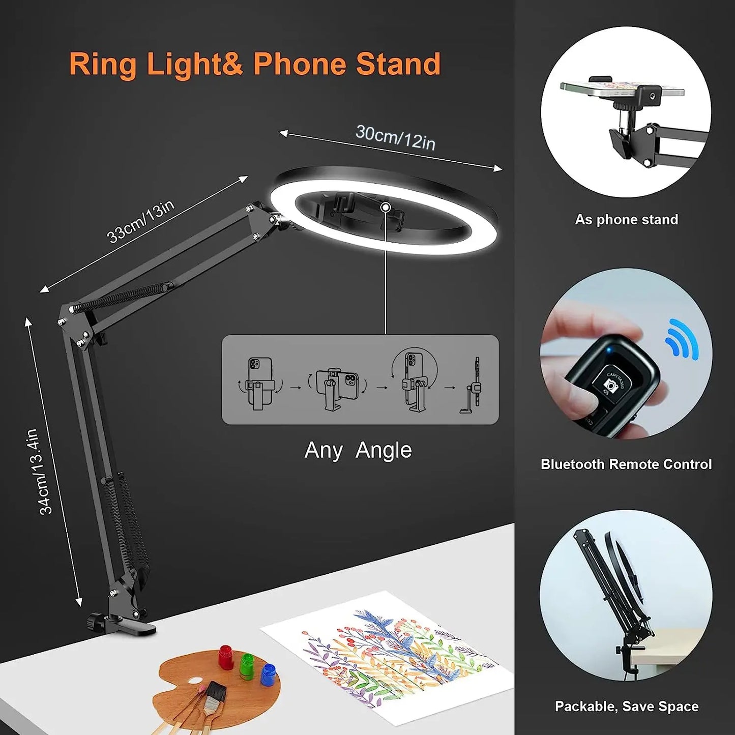 Camera Mount Phone Holder