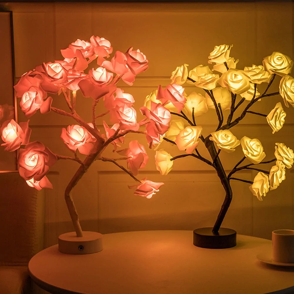 Trend Vivo LED Rose Flower Table Lamp